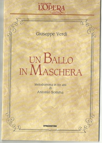 Ballo maschera opera - un,