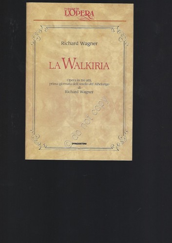 Walkiria wagner opera - wagner,