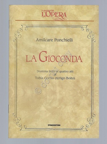 Gioconda ponchiello opera - gioconda,