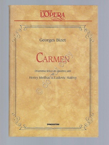 Carmen bizet opera lirica - opera,