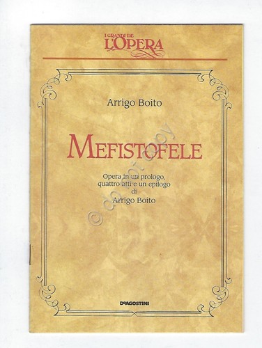 Mefistofele boito opera - mefistofele,