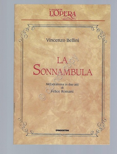 Sonnambula bellini opera - la,